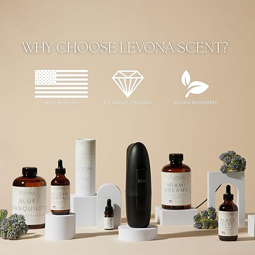 Miniatura 6 de Levona Scent Aceite esencial  Aroma para el hogar, oficina, hotel y spa, ideal para humidificadores y difusores, fragancia con cáscara de pomelo,