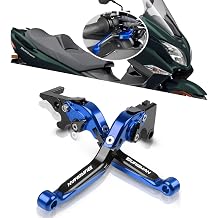 For Bergman Street 125EX Bergman 400 200 BURGMAN STERRT 125EX BURGMAN 400 200 2025 Front & Rear Disc Brakes Modified Brake Horn Levers 2021-2026 Motorcycle Accessories Titanium Blue Titanium