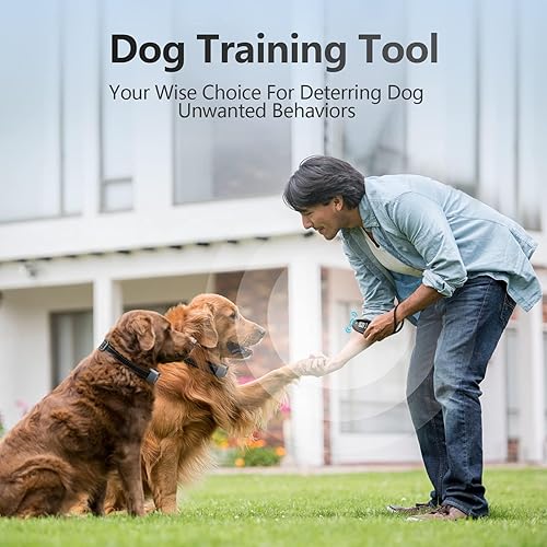 Miniatura 7 de MODUS Collar de entrenamiento para perros con control remoto, 4 modos, collar de choque para perro, reproducción de grabación, pitido, dispositivo