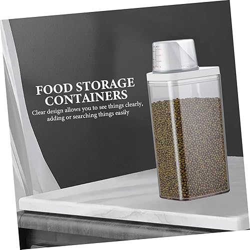 Miniatura 9 de Hemoton Recipientes herméticos para almacenamiento de alimentos Tarro de medición Vaso de almacenamiento para el hogar Recipientes