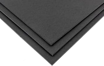 CountryArtHouse 12x14 Black Foamboards Acid-Free 3/16" Black Foam Core for Framing, Presentations, Crafts & More 10 Pack of Foam Boards
