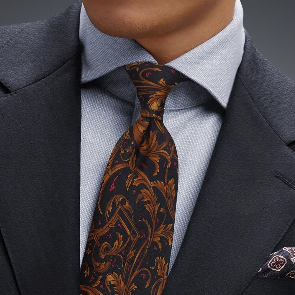 Cravatte formali da uomo, adatte for affari, matrimoni, feste, ufficio e abbigliamento quotidiano