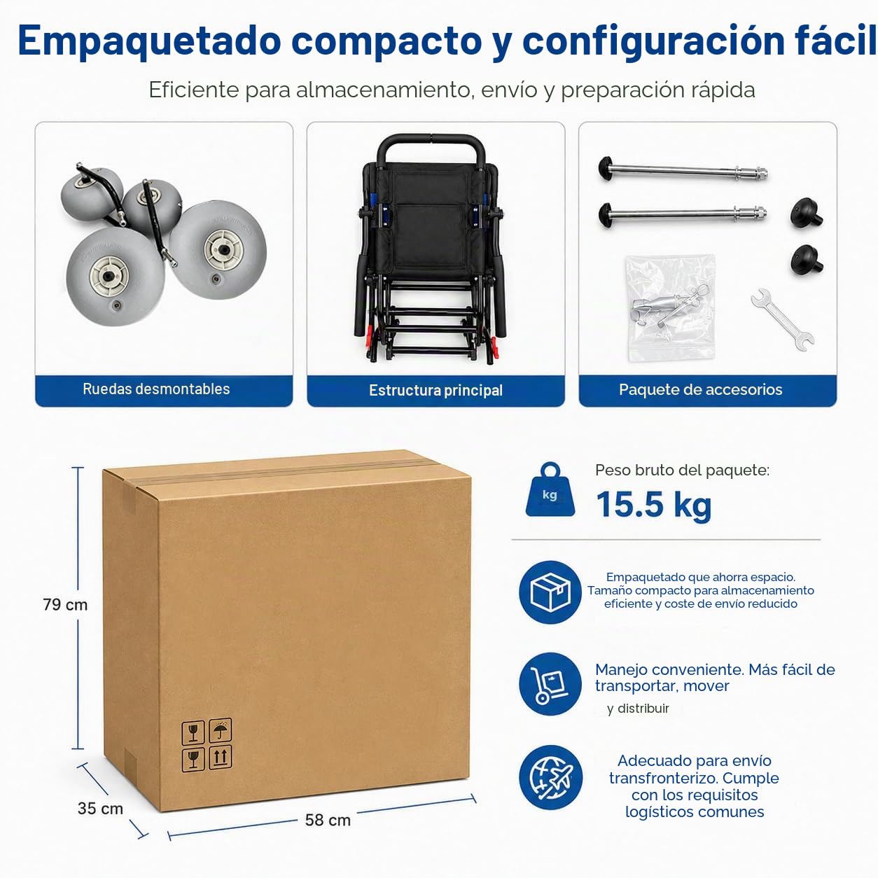 Silla De Ruedas En La Playa De Todo Terreno, Silla De Ruedas Plegable Con Neumáticos Con Globo Para Arena Suave, Silla Compacta Con Ruedas De Globo Para Playa, Hierba, Grava Y Acceso Al Agua