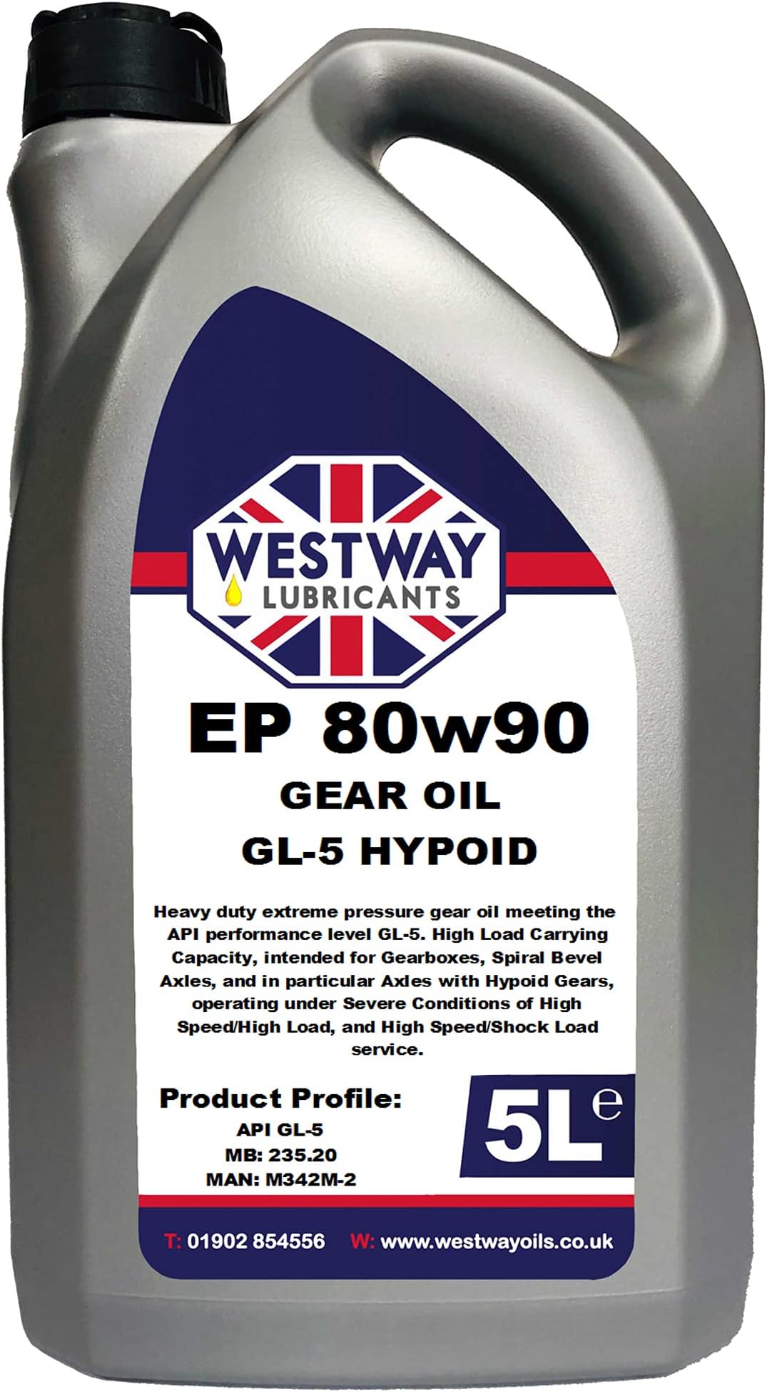 Comma GO45L EP80W90 GL4 Gear Oil, 5 Liter Amazon.co.uk Automotive