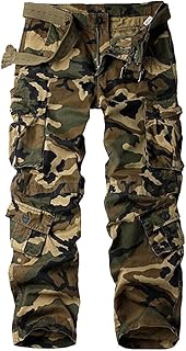 Alfiudad Womens Cargo Pants with Pockets, Women's Casual Military Army Hiking Combat Tactical Work