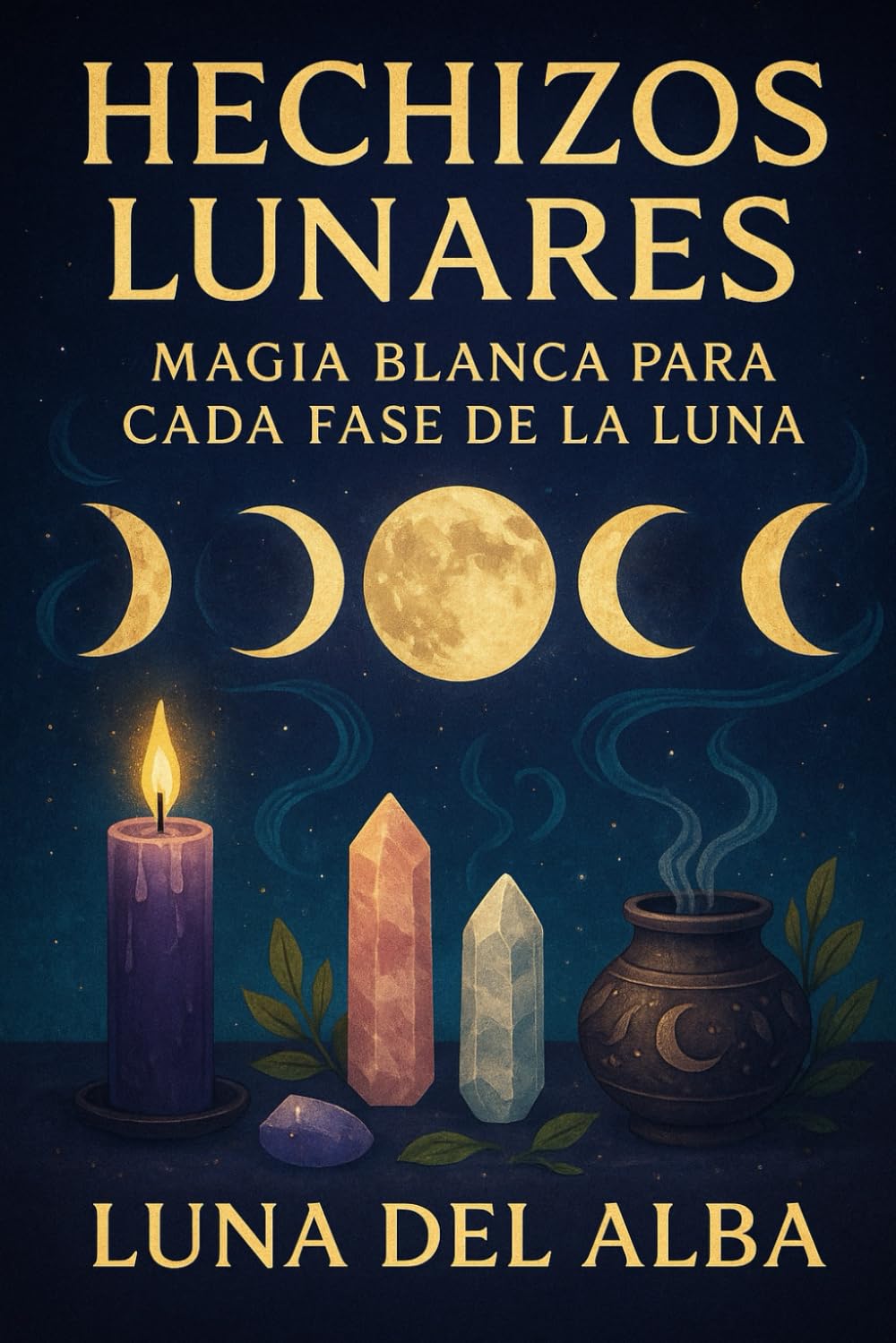 Hechizos Lunares: Magia Blanca para Cada Fase de la Luna