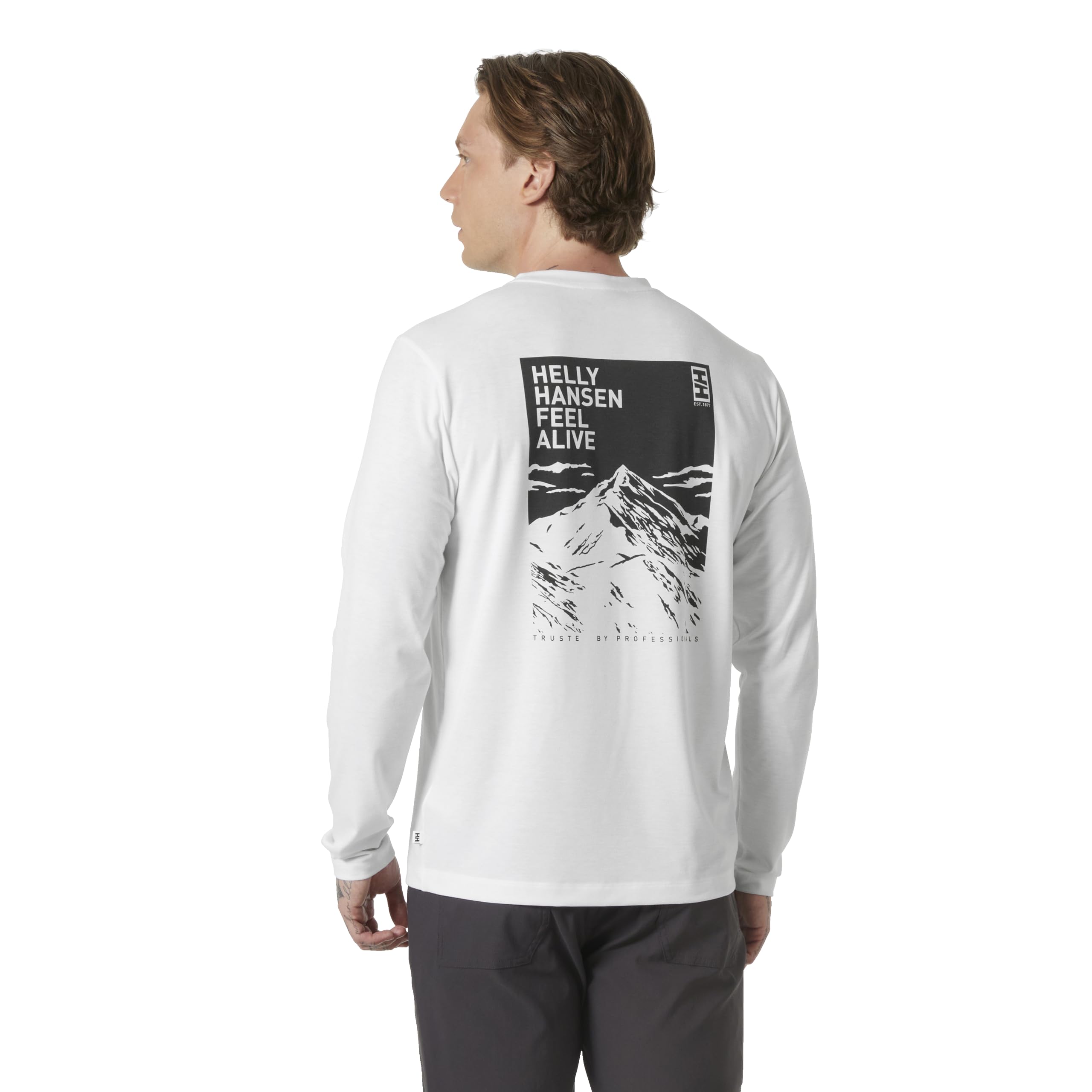 Helly Hansen Skog Graphic LS tee Camiseta Hombre