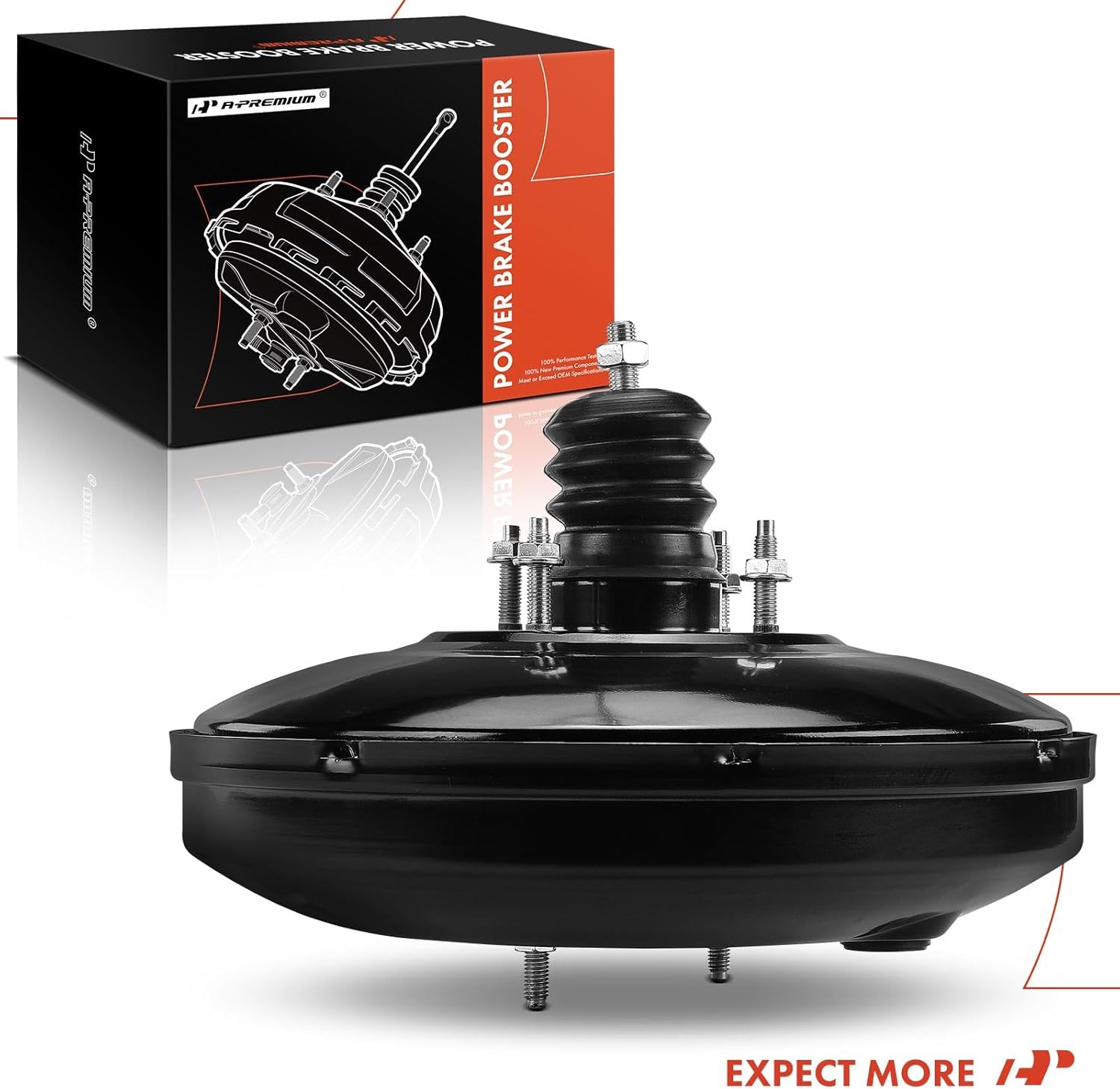 A-Premium Vacuum Power Brake Booster Compatible with Nissan Altima 2007-2013, Maxima 2009-2014, 2.5L 3.5L, Without Master Cylinder