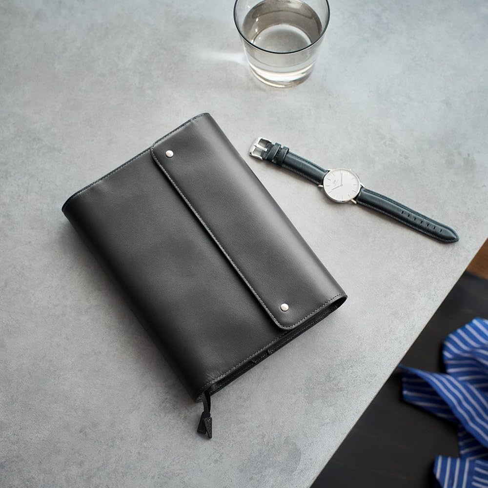 Amazon.co.jp: ほぼ日手帳 カズン(A5)手帳カバー Charcoal Gray