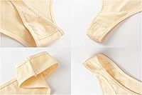 Vista 4 de Elacucos - Juego de 6 tangas de algodón transpirables para mujer