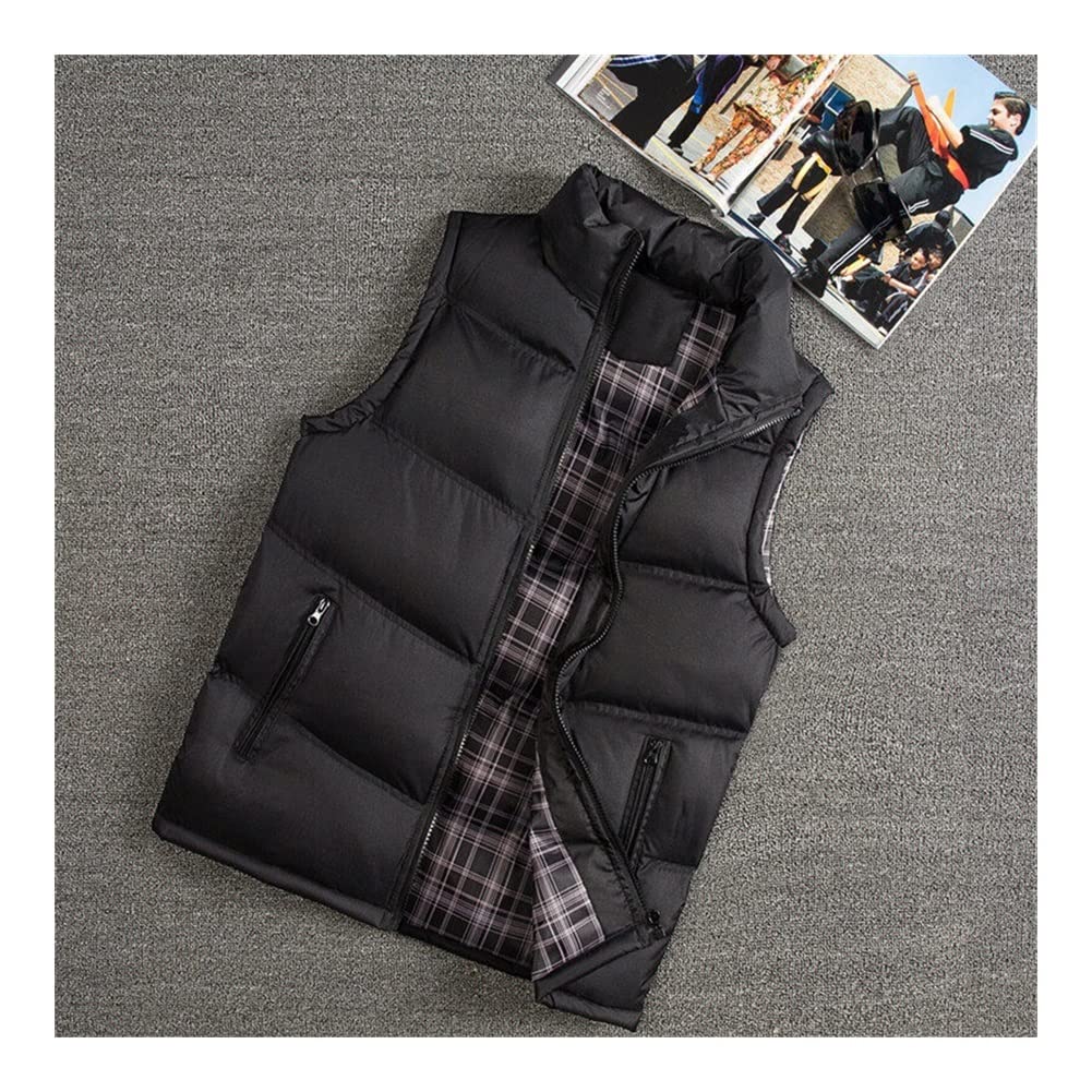 Kamizelka zimowa Jesień Zima Ciepła Bez Rękawów Kamizelka Kurtka Mężczyźni Slim Fit Kamizelka Casual Płaszcze Mężczyzna Kamizelka Zachodnia Kamizelki i kamizelki męskie odzież, kamizelki i kamizelki,