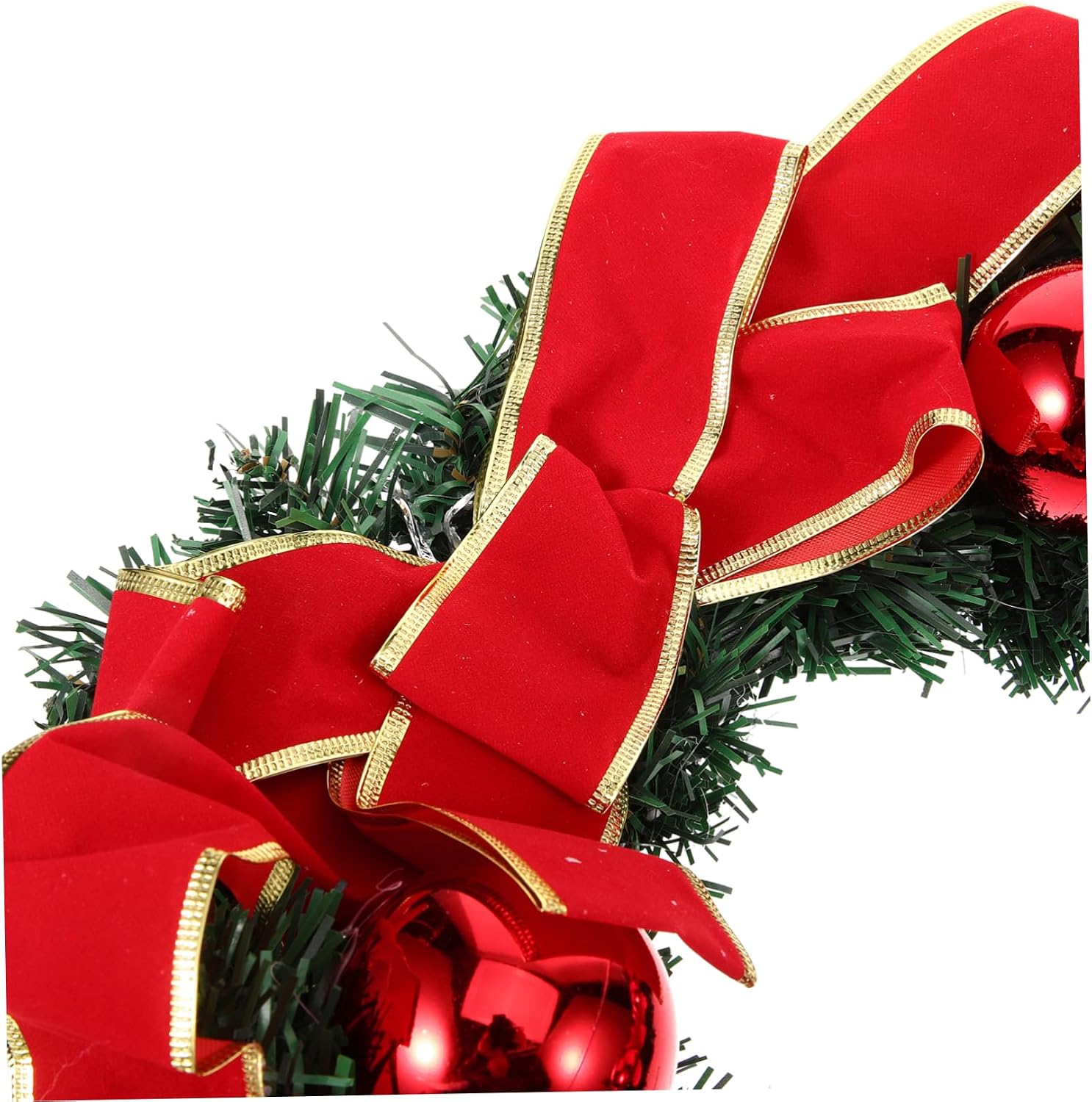 Unique Christmas Wreath Xmas Garland Decorative Hanging Ornament for Holiday Decor