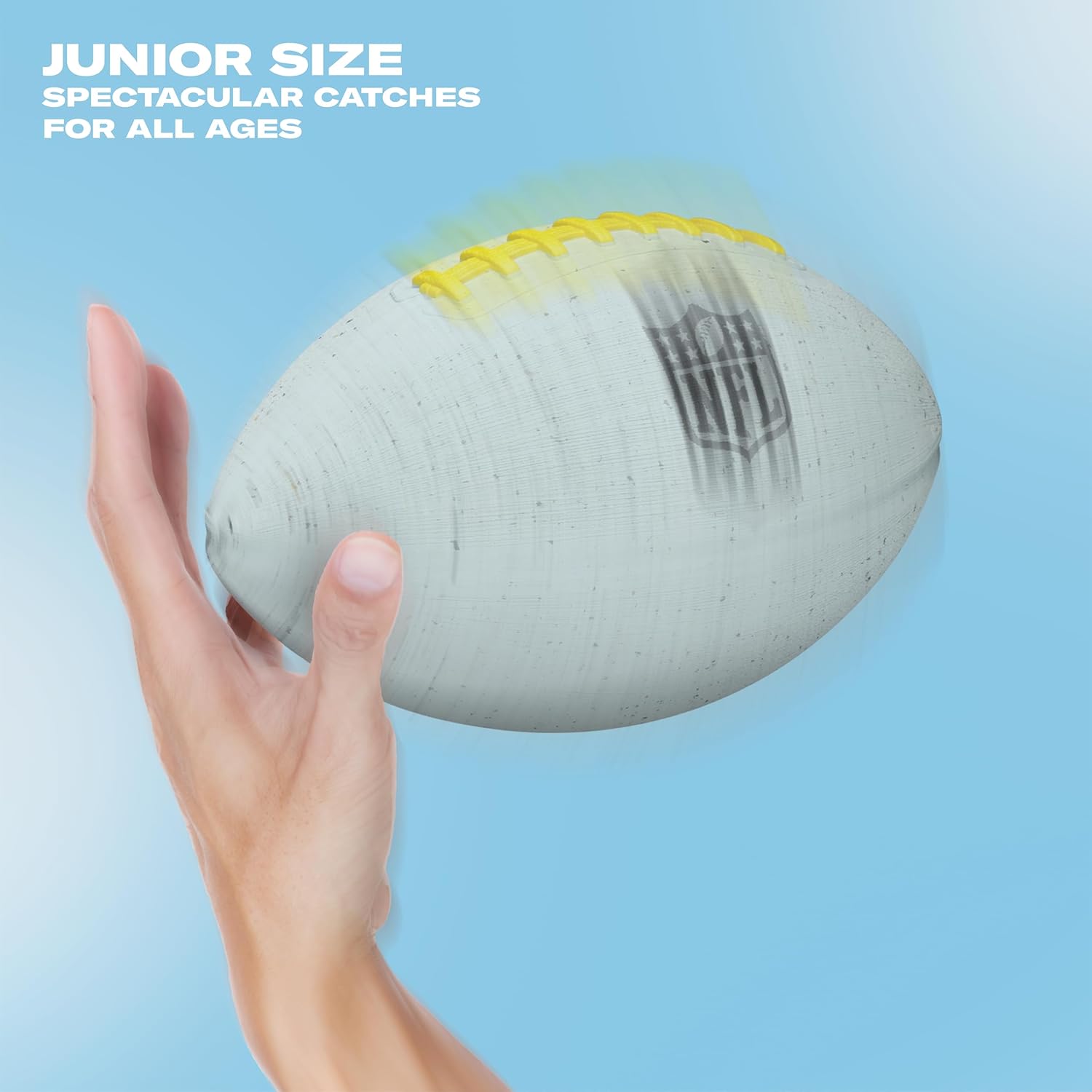 WILSON NFL Splash Waterproof Football - Junior Size, Blue