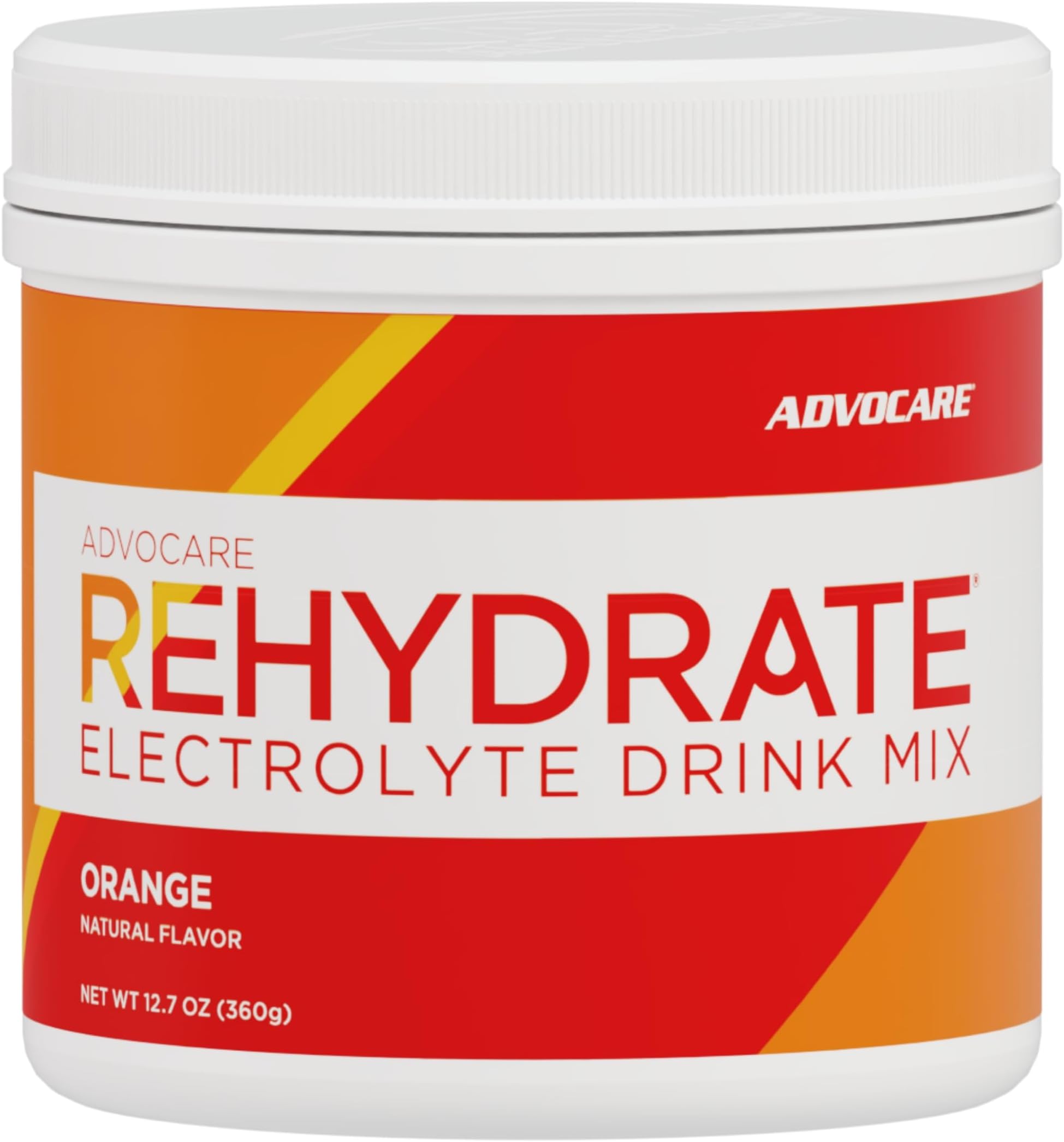 - Rehydrate - Electrolyte Drink Mix - Includes Magnesium, Sodium, Potassium & Calcium - Antioxidant & Amino Acid Fortified - Supports Hydration & Recovery - Orange, 12.7 oz