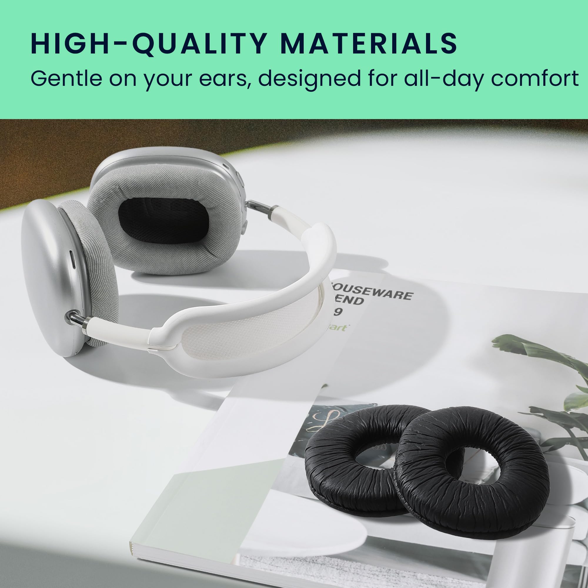 Amazon | kwmobile 2x ヘッドホンカバー Sony MDR-ZX100/ZX110/ZX300