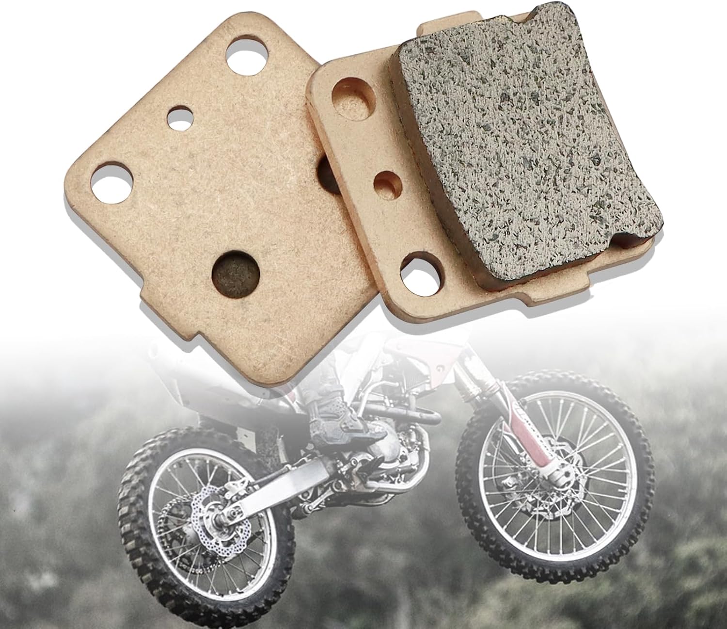 Sintered Front Brake Pads for Honda Rancher 420 Foreman Rubicon 500 520 TRX 400EX Fourtrax TRX400 TRX300 TRX300EX TRX400X TRX250X TRX250EX