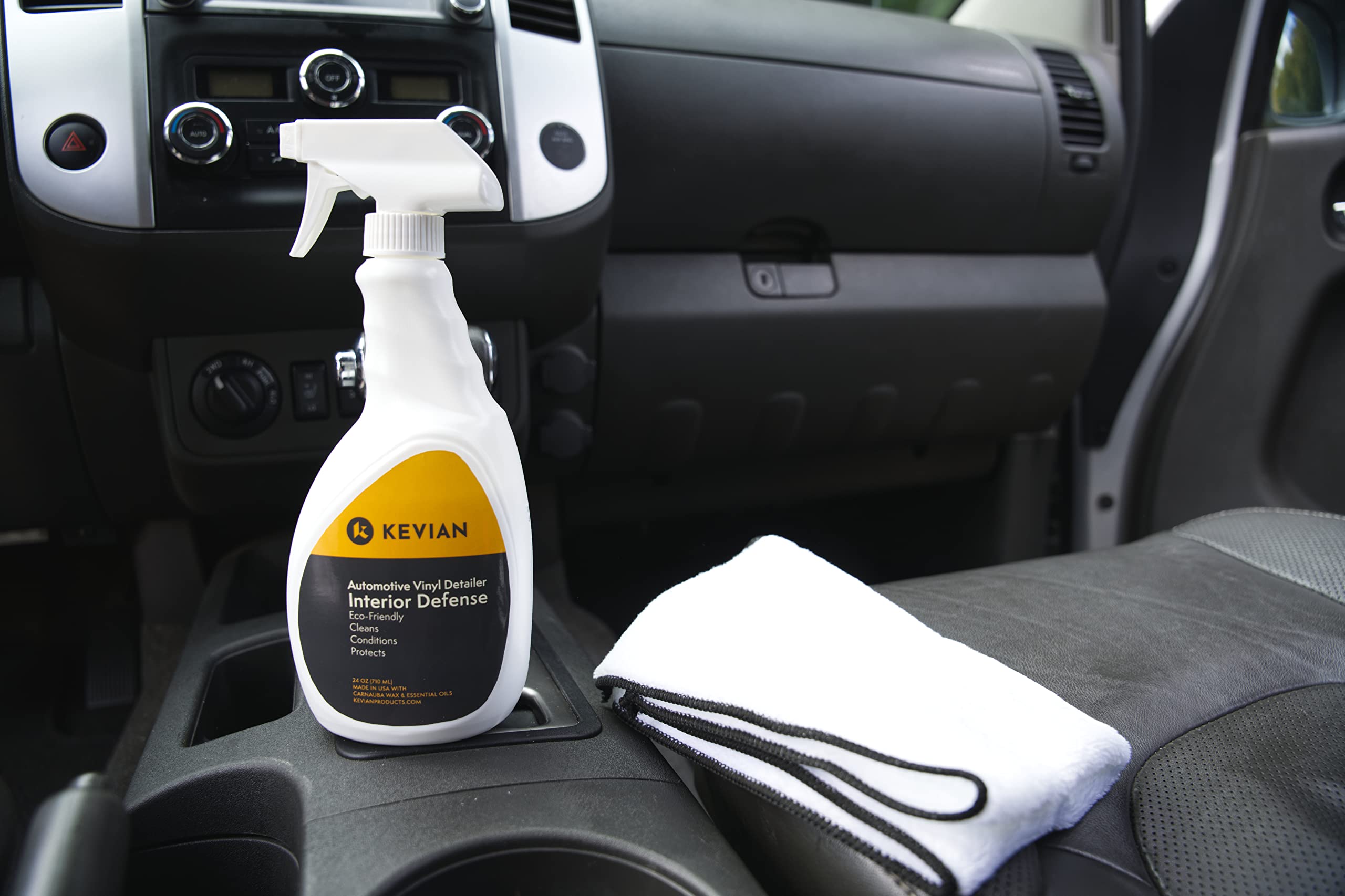 KevianClean Interior Defense Car Vinyl Protectant Dashboard Cleaner for