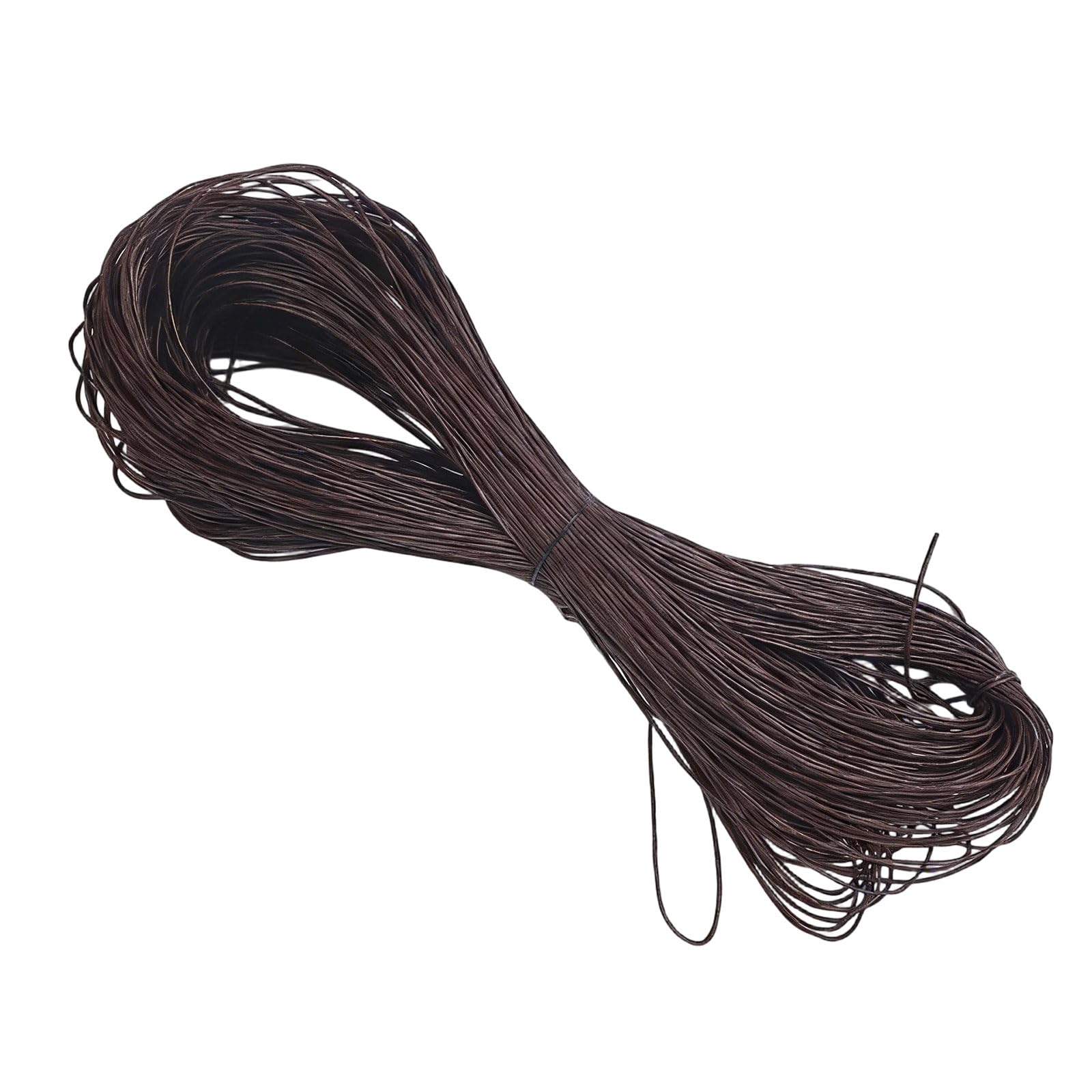 Kalttoy Waxed Thread Braiding Cord String 65.61yardX1mm Weaving Thread for Bracelets Necklaces Jewelry Crafting Project Weaving Cord