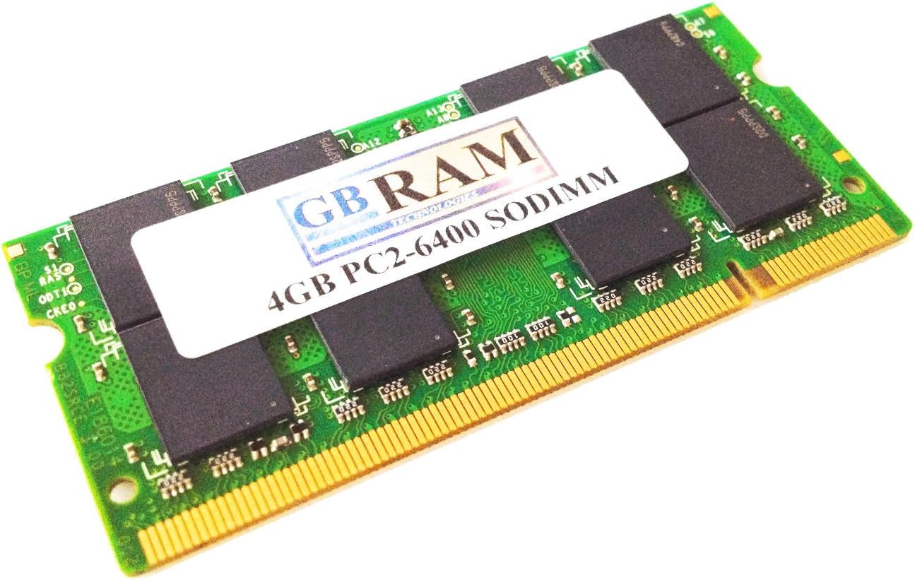 4GB DDR2 Memory RAM for Toshiba PA3670U-1M4G