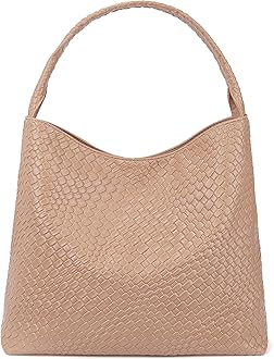 BOSTANTEN Shoulder Bag for Women Trendy Summer Hobo Handbag Purse Top-handlde Tote Bag