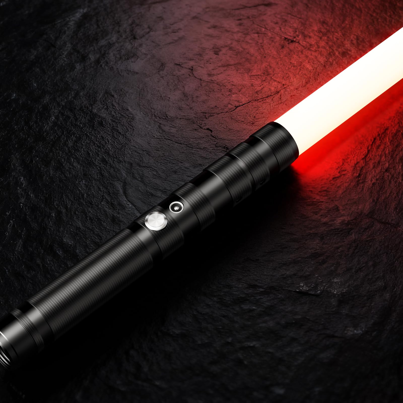 LumenVela Spada Laser, 2 in 1 Spada Laser per Bambini, Ricarica USB RGB 16 Colori Lightsaber Suoni Simulati di Combattimenti, Regali per Bambini, Feste di Halloween, Cosplay (1 pz.)