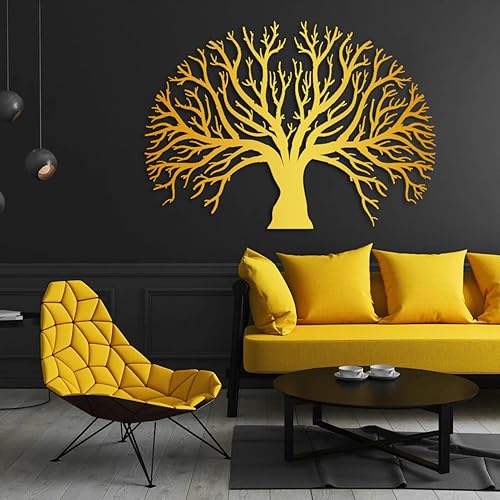 Miniatura 7 de Arte de pared de metal árbol de la vida, arte de pared de árbol de la vida, decoración de pared de árbol de la vida, decoración de pared de metal,