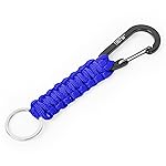 EOTW Carabiner Keychain,Paracord Keychain Small Aluminum Clip D Ring for Camping, Hiking, Fishing, Or As A Key Organizer