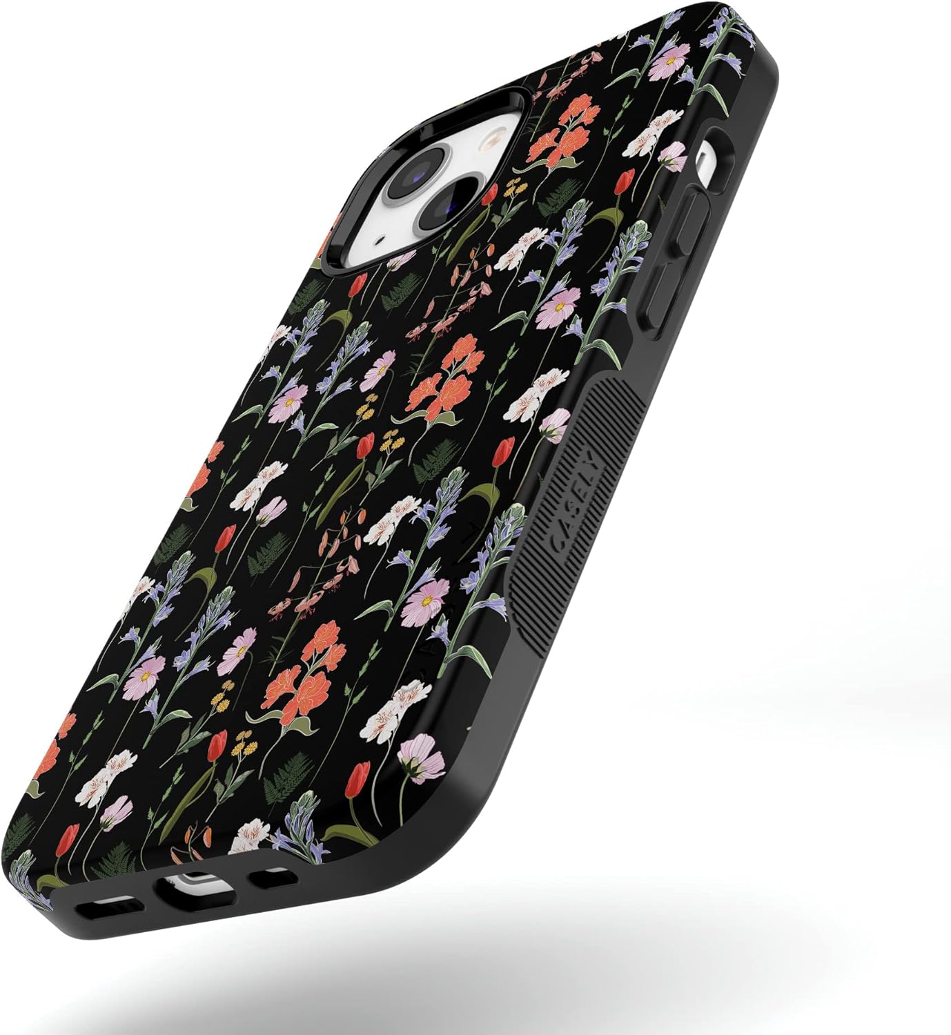Casely iPhone 15 Case | Secret Garden | Mixed Floral | Bold Protective Design | Compatible with MagSafe - Image 4