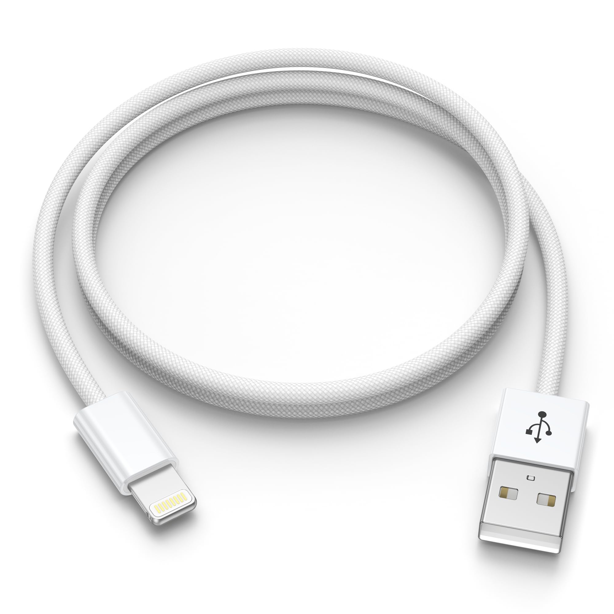 NINGKPOW iPhone Ladekabel Lightning Kabel 1M, MFi Zertifiziert iPhone Schnellladekabel USB auf Lightning Kabel für iPhone 14 13 12 11 Pro Max Mini XS XR X 8 8 Plus 7 6 6s Plus SE2020