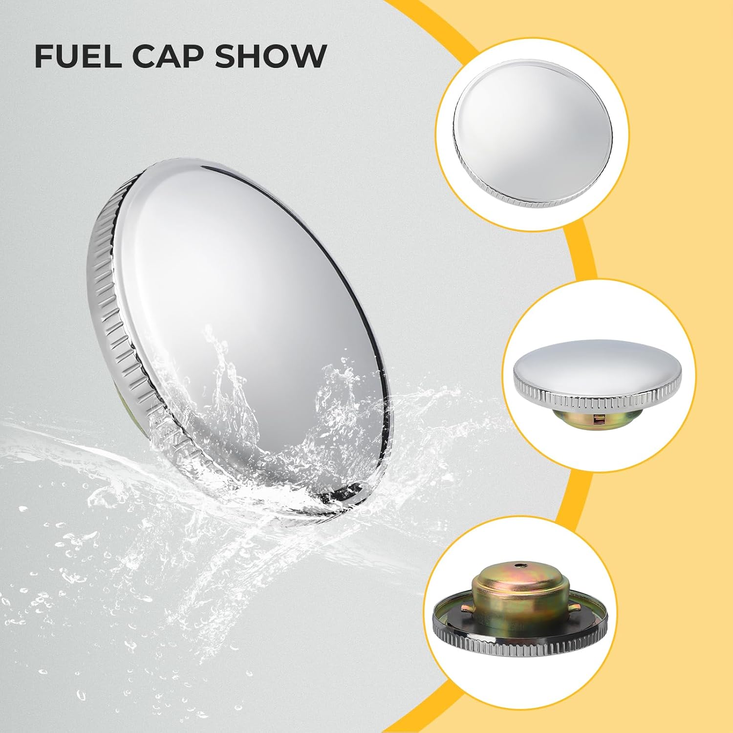 M MATI Fuel Cap Gas Cap for Honda FL250 XR75 XL70 XL75 XL80 XL100 XL175 XL250 XL350 SL100 SL125 SL70 CL70 CL100 CL125 CL175 CL350 CL450 CB100 CB125 CB175 CB350 CB450 CA160 CA175 Odyssey 250
