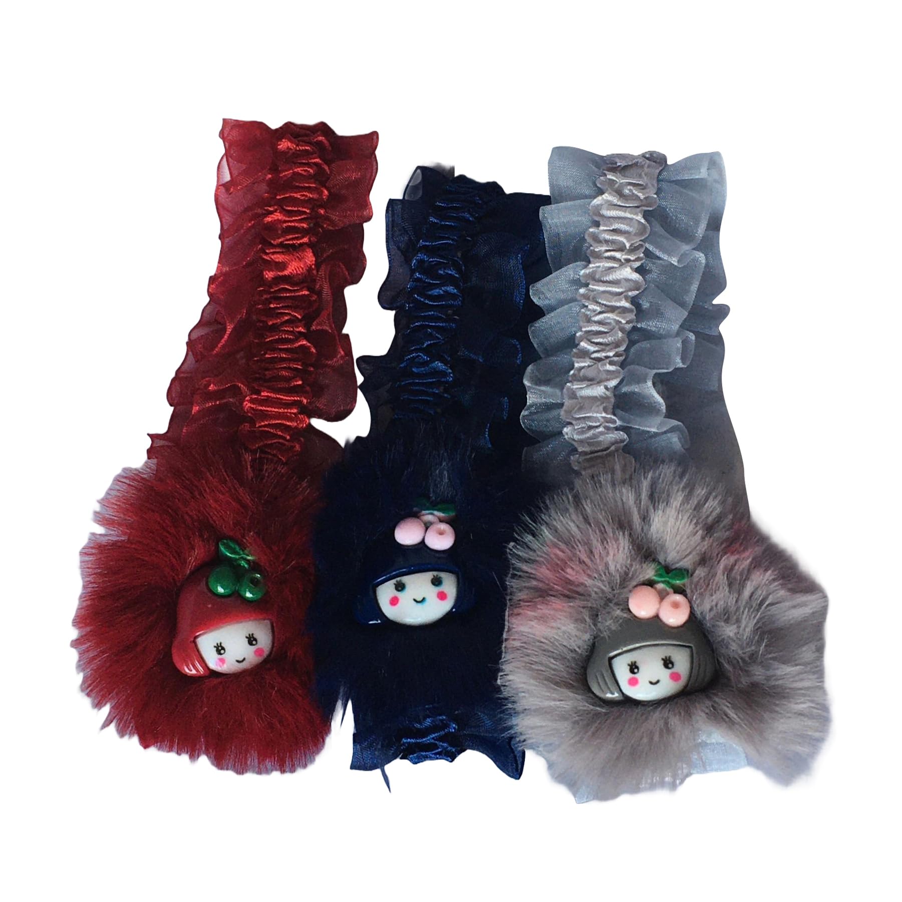 QaashiCoquette Head Bands (3 Pieces)