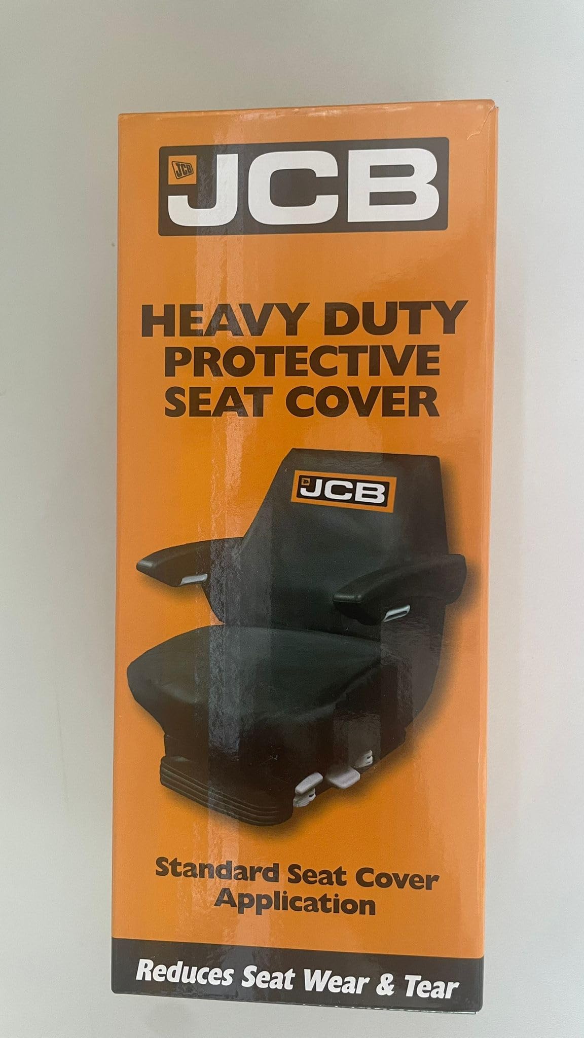 333/H6555 JCB Funda Protectora de Asiento Original | Resistente y Duradera para Maquinaria de Construcción | para Máquinas 3CX, 4CX, 90Z, 525, 540, 535, 525, 85Z, 50Z, 35Z, 220X