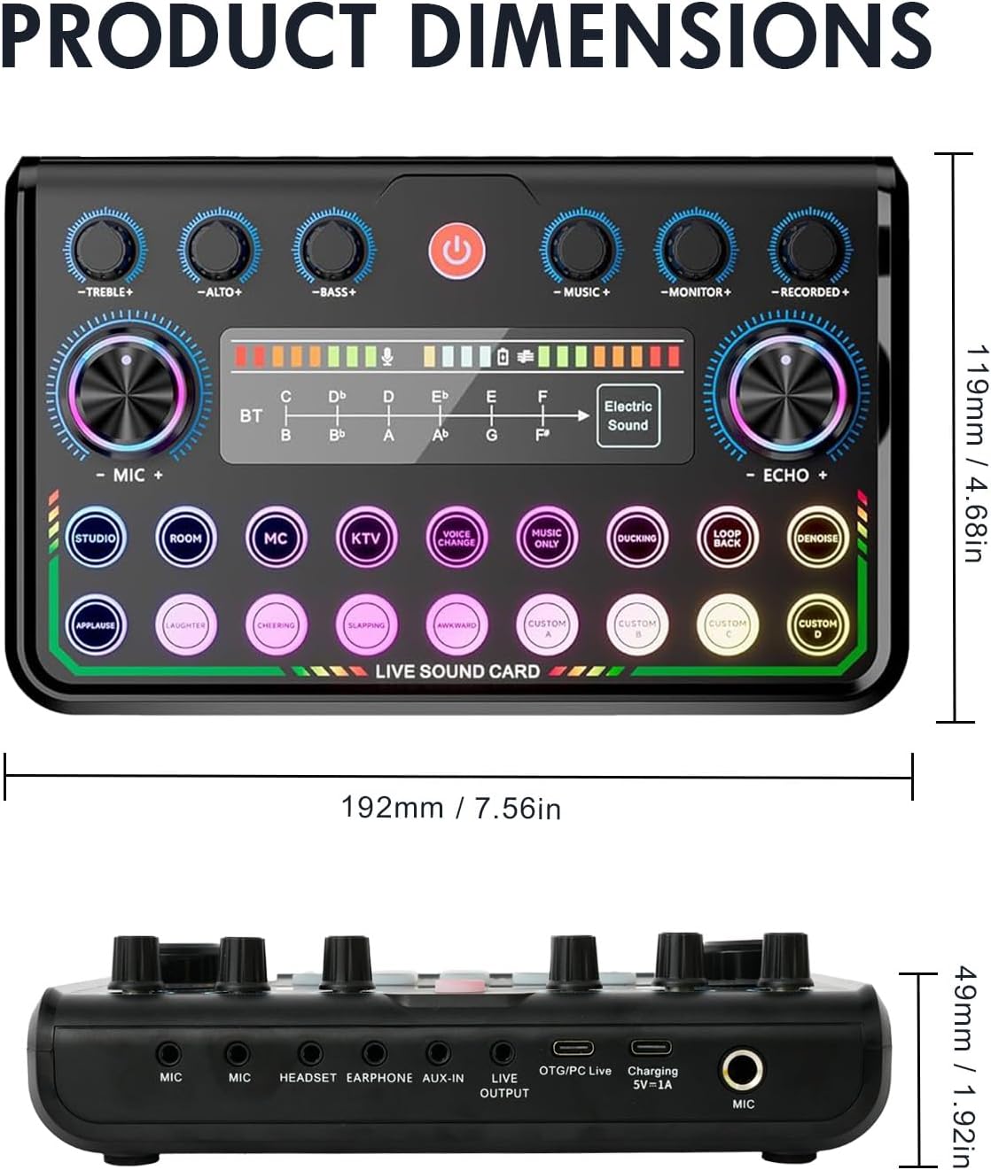 ALSO GO Upgraded Podcast Microphone Bundle, Podcast Equipment Bundle, Recording Studio Equipment for Podcasting, Singing, Streaming, Gaming