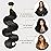 Body Wave Bundles Human Hair Extensions 28 Inch 100% Unprocessed Brazilian Human Hair Bundle Natural Black Hair Extensions