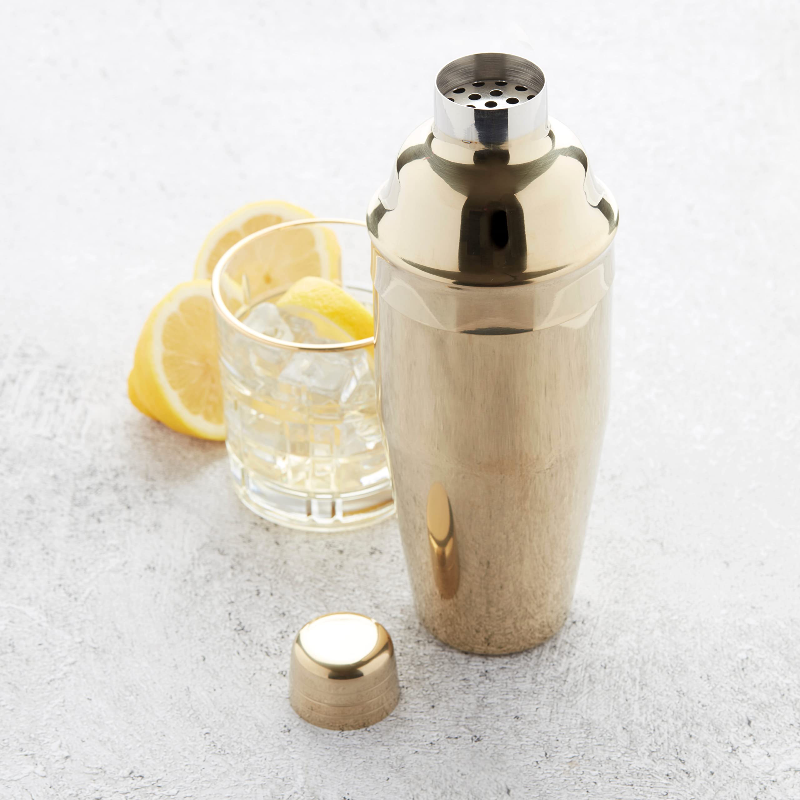 Point Virgule - Pilon à Cocktail Inox Noir Métallique - Les Secrets du Chef