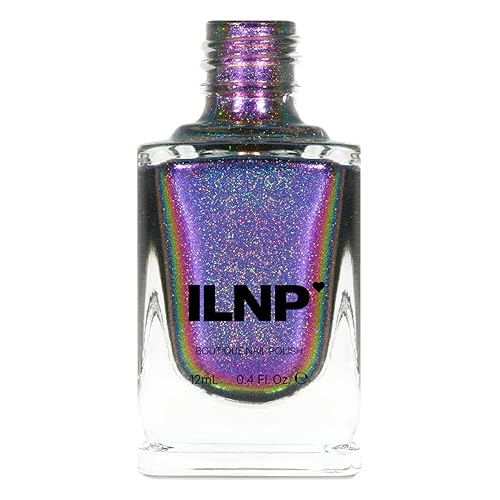 Miniatura 93 de ILNP Madison Ave Esmalte de uñas holográfico metálico rosa antiguo