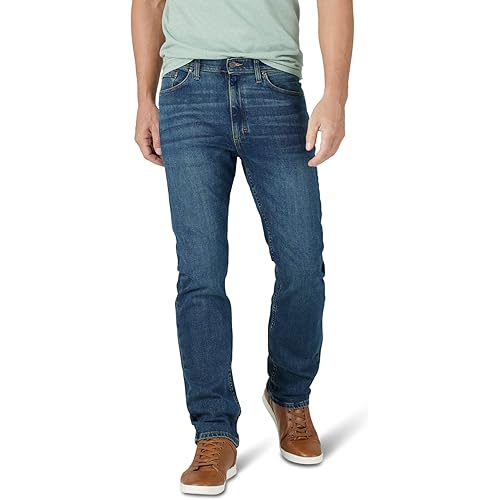Wrangler Authentics Men's Regular Fit Comfort Flex Waist Jean