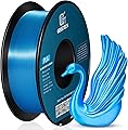 GEEETECH PLA filament 1.75mm Silk Sky blue, 3D Printer PLA filament 1kg Spool