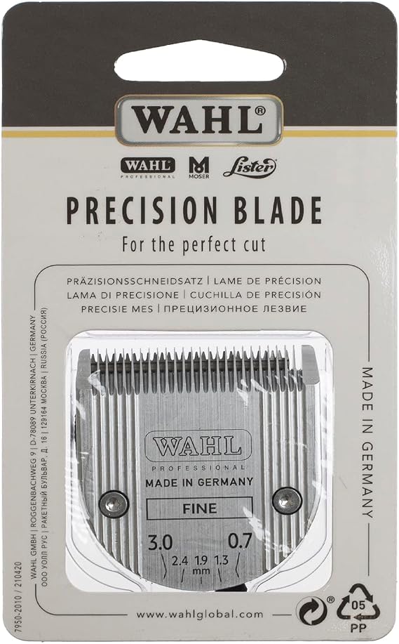 Wahl Standard Blade, 5in1 Cutting Lengths, 0.7mm - 3mm, Replacement Blades, Spare Clipper Blade, Clipper Spares, Stainless Steel, Chrome Plated, Rust Resistant, Precise Cutting