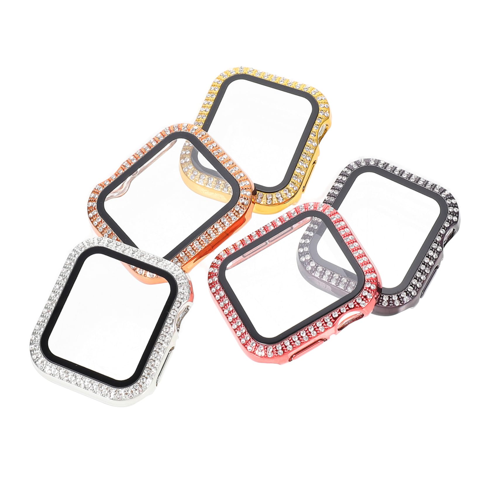 Uonlytech 15pièces Coque Décorative pour Montre Anti-Rayures pour Étui Compatible avec
