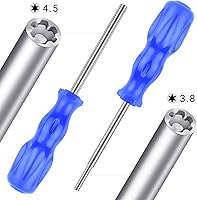 Vista 5 de Gamebit Screwdriver Set, Security Screwdriver Bit Set 3.8mm and 4.5mm Perfect fit for Virtual Boy, Opening Nintendo, Sega Consoles and Game Azul