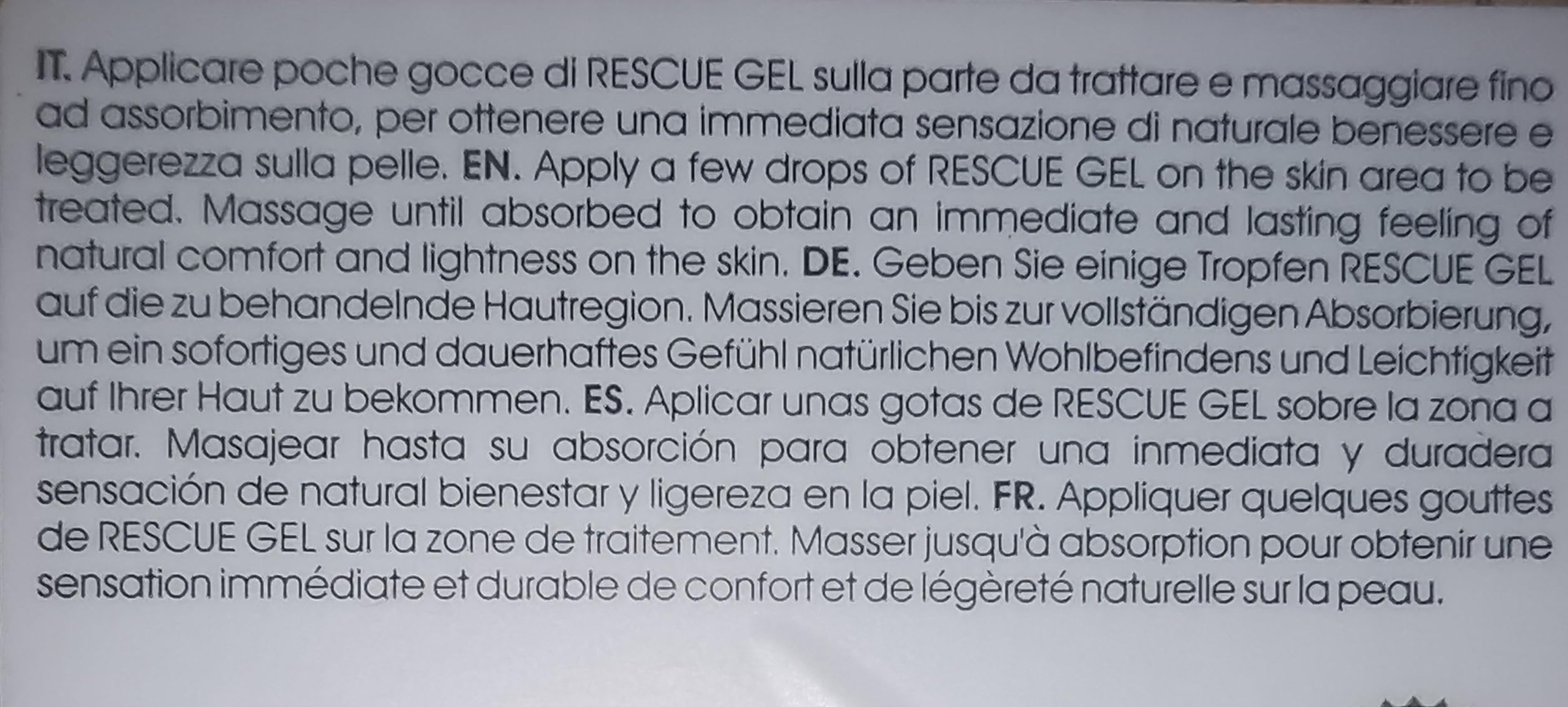 Roll On ResCue Gel Aloe Vera Con Efecto Inmediato Del Alivio Del Dolor con efecto analgésico en Articulaciónes, Cervicales Masaje Practico de Aplicar Alivia Tus Dolores Pack 6 Unidades