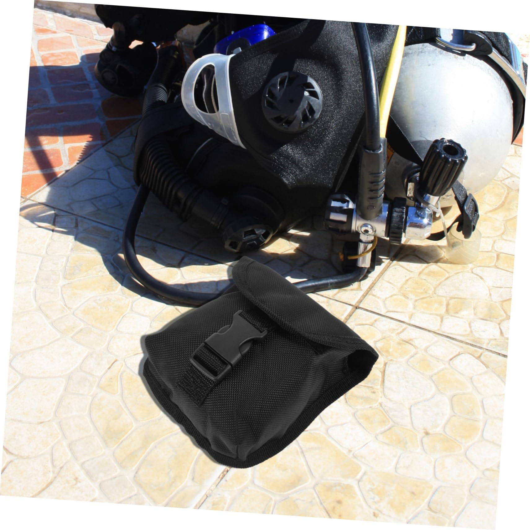 WHAMVOX Scuba Weight Belt Diving Weights Waist Pouch Oxford Fabric Dive Training Bag