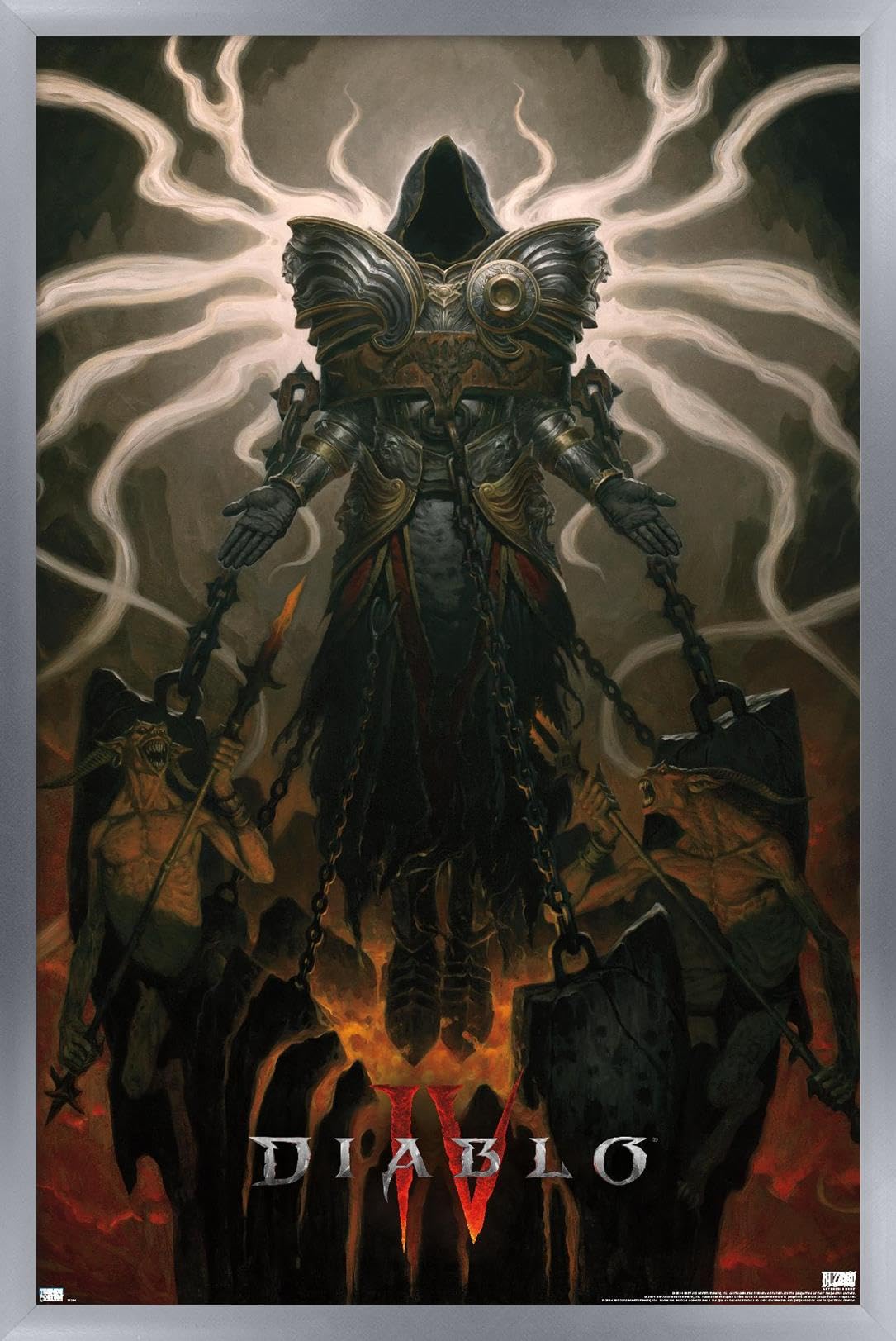 Amazon.com: Diablo 4 - Inarius Key Art Wall Poster, 22.4L