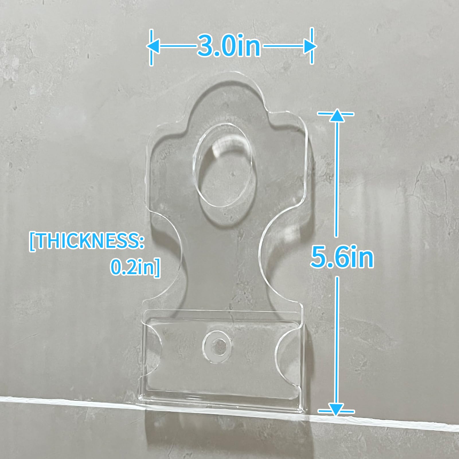 YODAR 10 Pack Acrylic Floating Shelves for Funko Pop in-The-Box Figures, Display Case for Boxed Characters, Wall Mounted Shelf with Mounting Kit, Perfect for Decoration & Storage