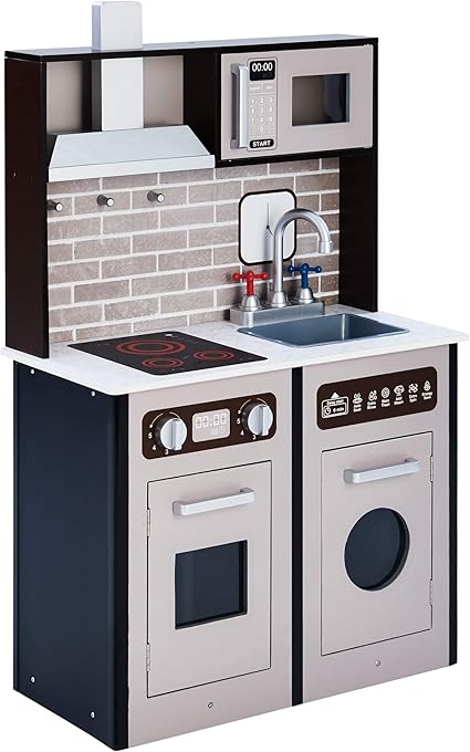 Amazon Com Teamson Kids Little Chef Burgundy Classic Kids Toddler Toy Pretend Play Kitchen Set Playset Expresso Black Toys Games Amazon Com Teamson Kids Little Chef Burgundy Classic Kids Toddler Toy Pretend Play Kitchen Set Playset Expresso Black Toys Games