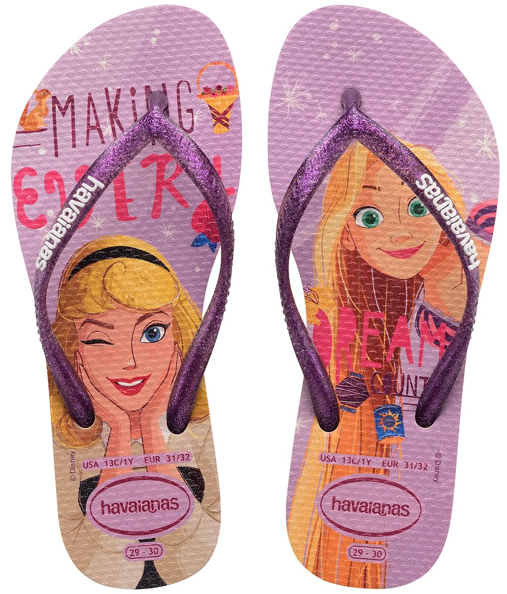 Havaianas Kids Slim Princess, Zehentrenner Unisex Kinder