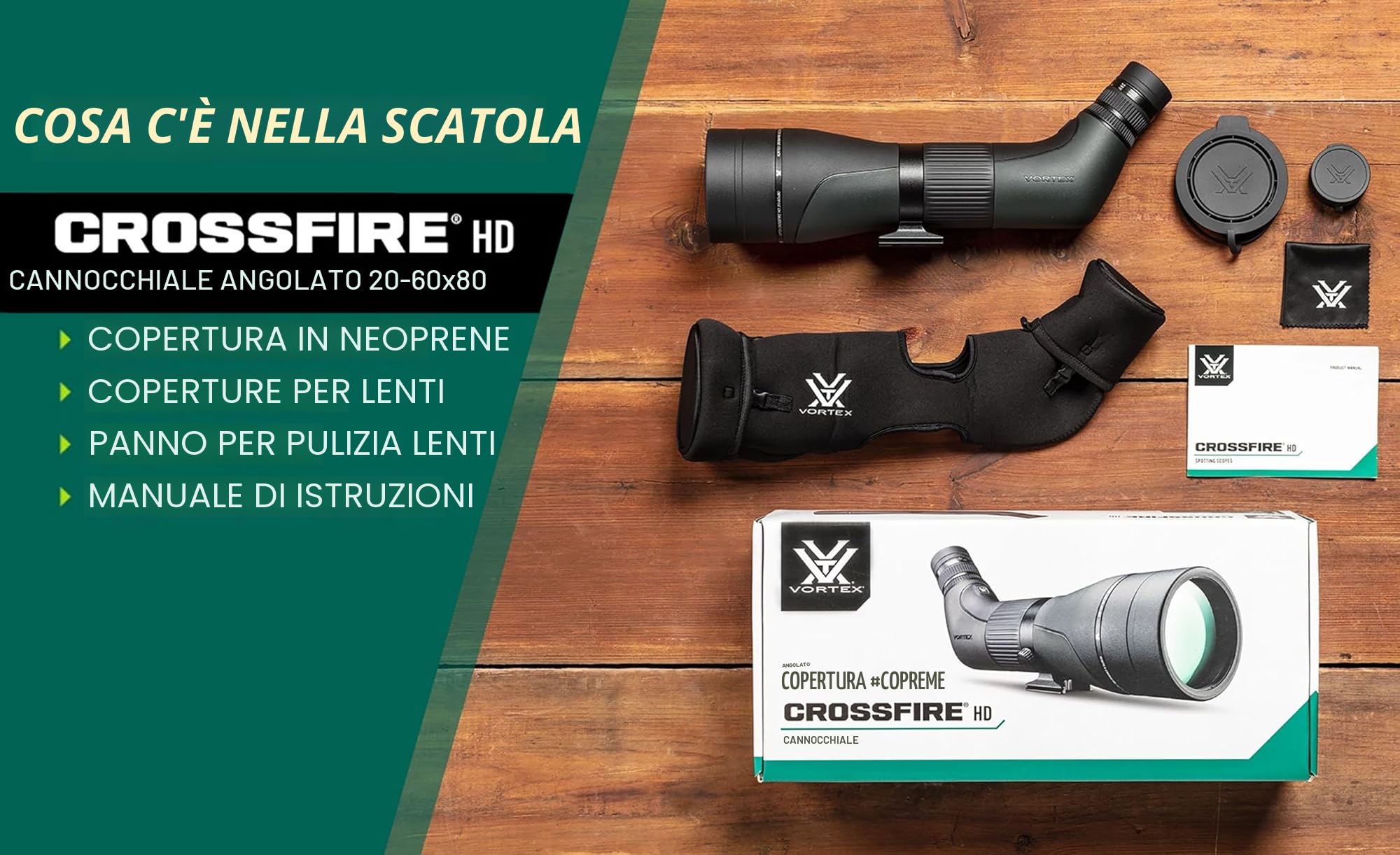 Vortex Optics Crossfire HD Occhiali da localizzazione