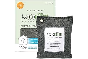 Moso Natural Air Purifying Bag: Odor Eliminator for Cars