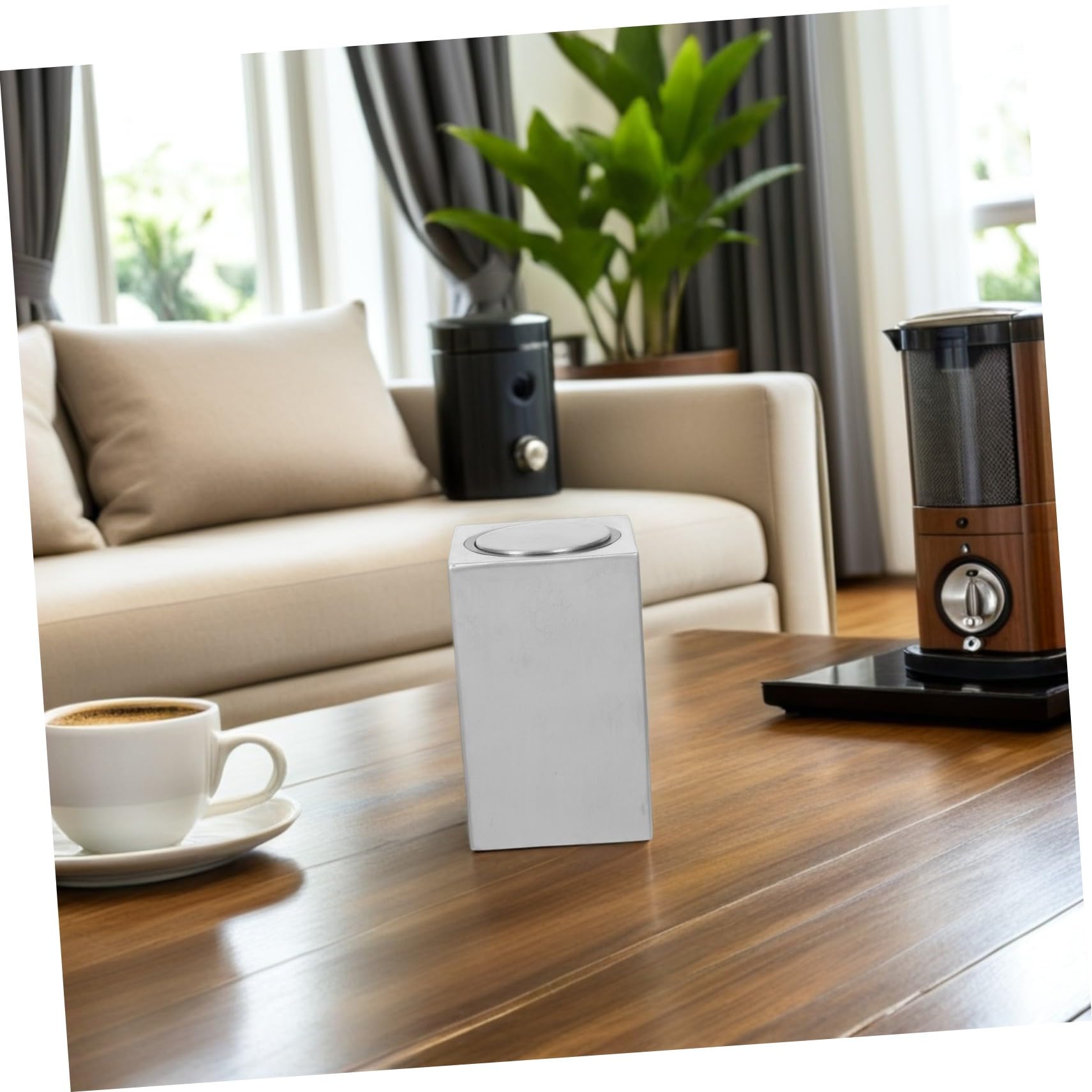 Contenedor De Palillos De Dientes a Presión Portátil De Acero Inoxidable 304, Dispensador Automático Compacto Para Mesa De Comedor, Viajes y Uso Diario, Caja Para Almacenamiento Higiénico